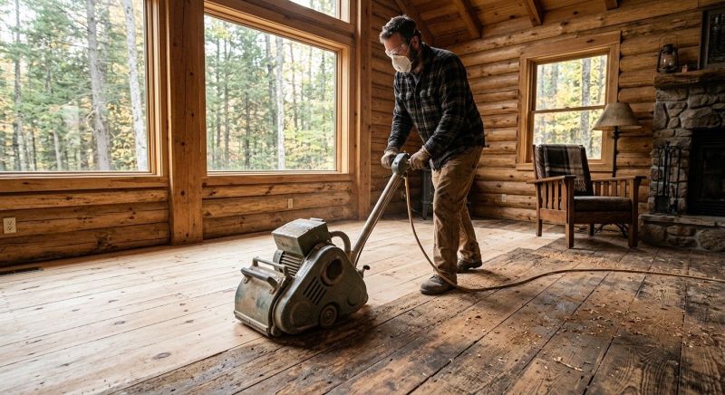 Ash Floor Refinishing in Olathe, KS