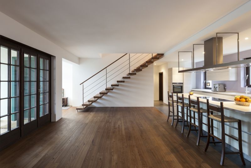 Dark Wood Floor Installation in Austin, TX