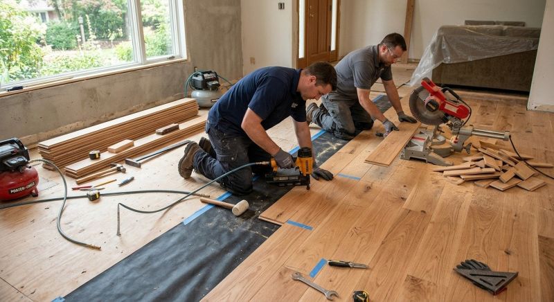 Hardwood Floor Installation in Austin, TX