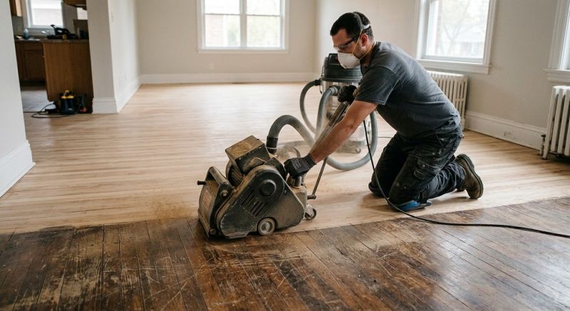 Wood Floor Refinishing Service
