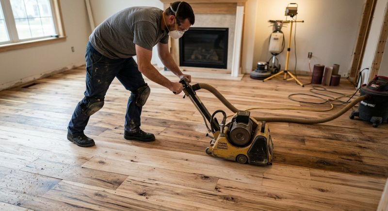 Wood Floor Refinishing Service