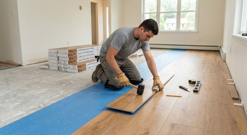 LVT Flooring Installation in Fort Worth, TX